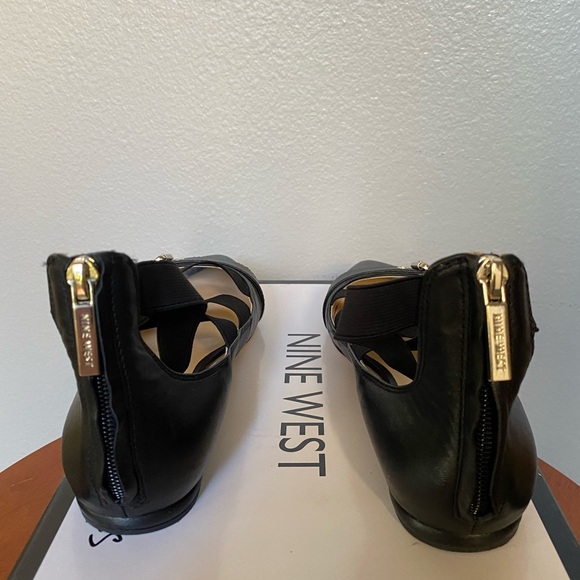 ♥️ NINE WEST BALLERINA FLAT SANDALS - Picture 4 of 10